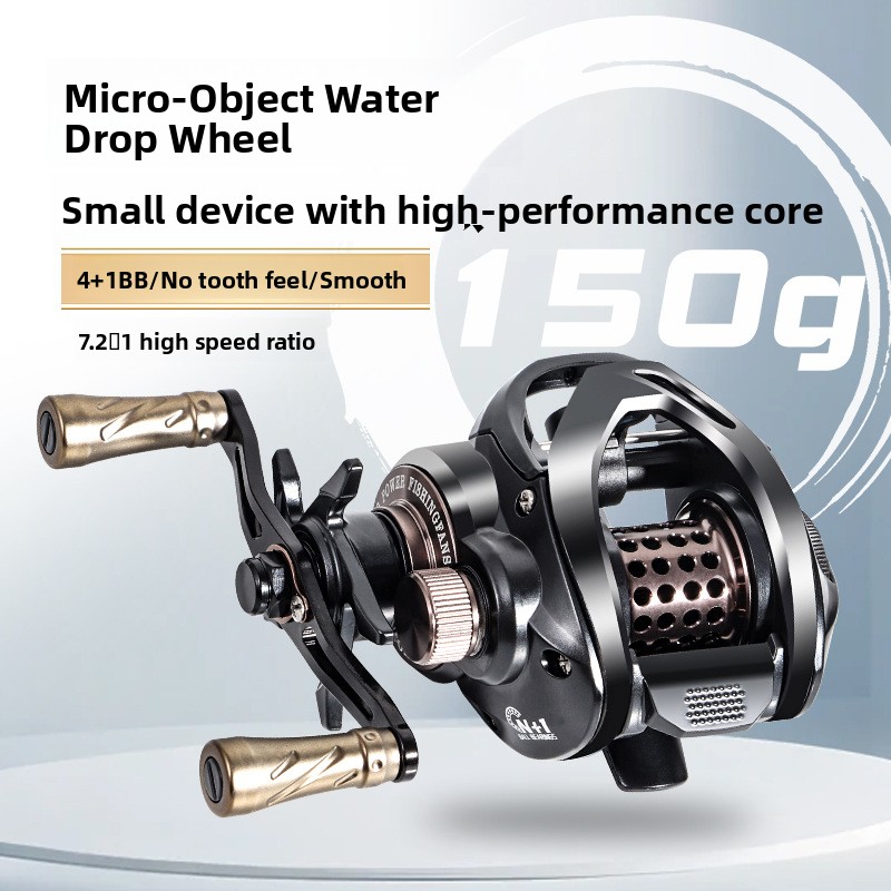 water drop reel with metal spo - Ice Fishing Line recension och pris
