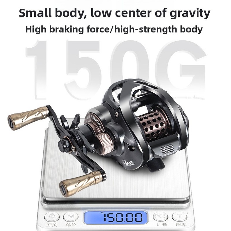 water drop reel with metal spo - Ice Fishing Line recension och pris