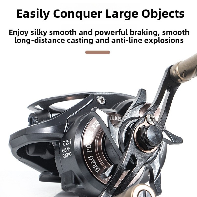 water drop reel with metal spo - Ice Fishing Line recension och pris