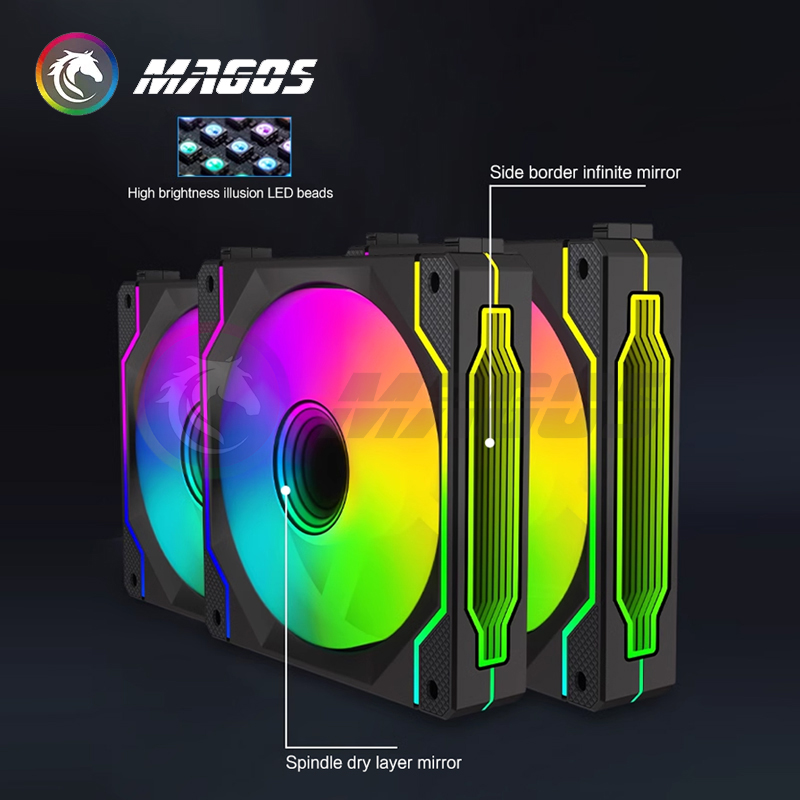 12cm PC Cabinet Uni Fan Kit AR - Fly Line recension och pris