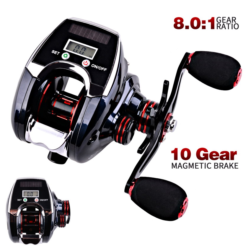 8.0:1 19+1BB Fishing Reel Left - Freshwater Line recension och pris