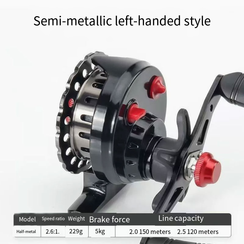Metal Raft Fishing Reel Gear R - Ice Fishing Line recension och pris