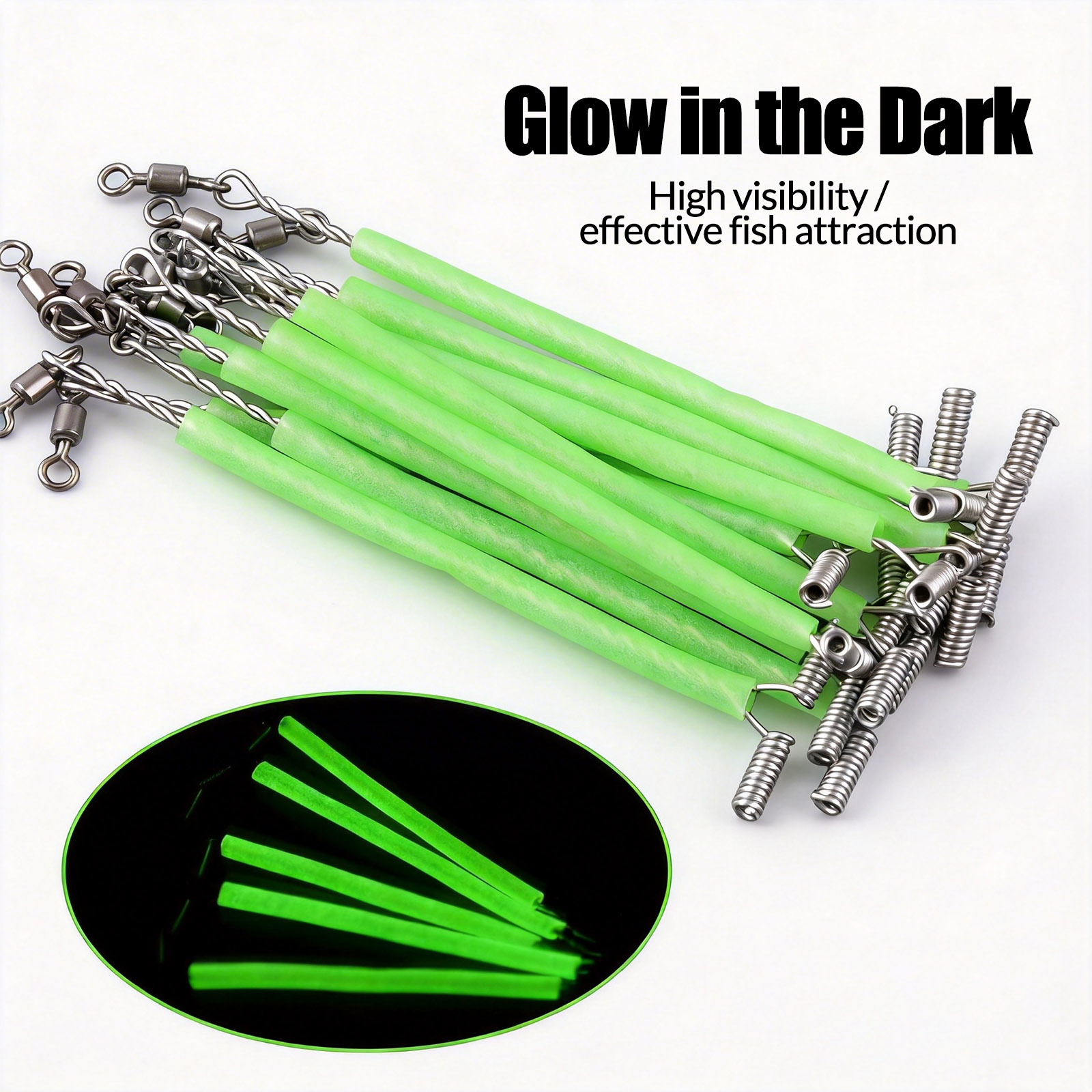 9KM 10pcs Fishing Wire Leader  - Leader Line recension och pris